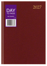 DIARY 2027 A5 PAGE A DAY ASTD (27-TA51)