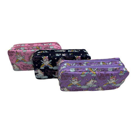 DOUBLE PENCIL CASE DRM UNICORN (PC-5685)