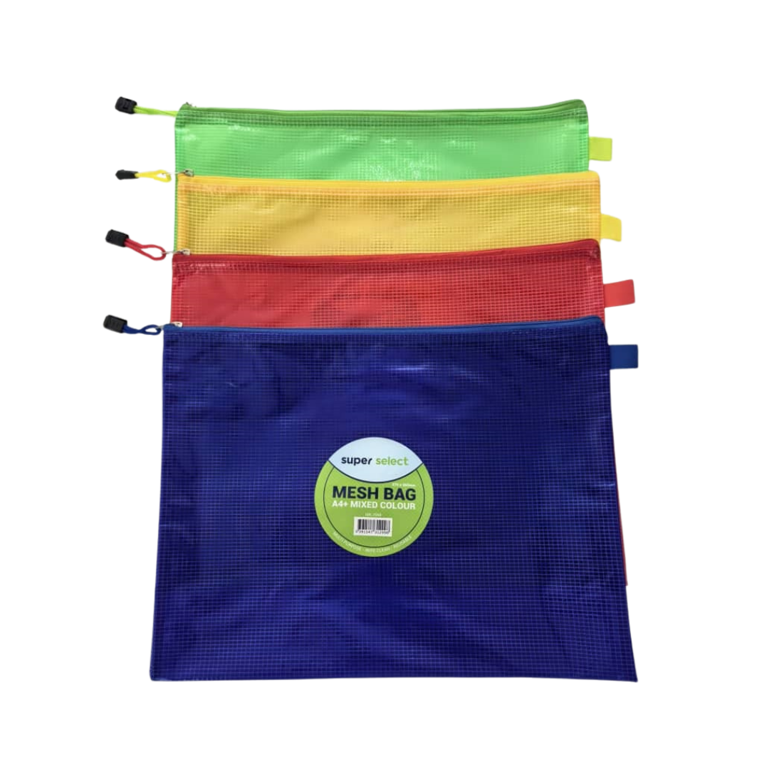 MESH BAG A4 AST SUPER SELECT (MB-2998)