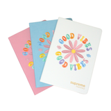 NOTEBOOK A5 GOOD VIBES 192PG (NB-0086)