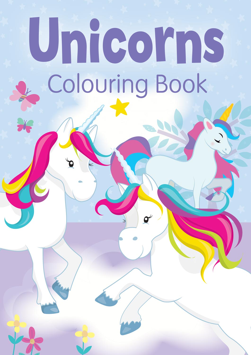 UNICORN COLOURING BOOK (3042/UNCB2)