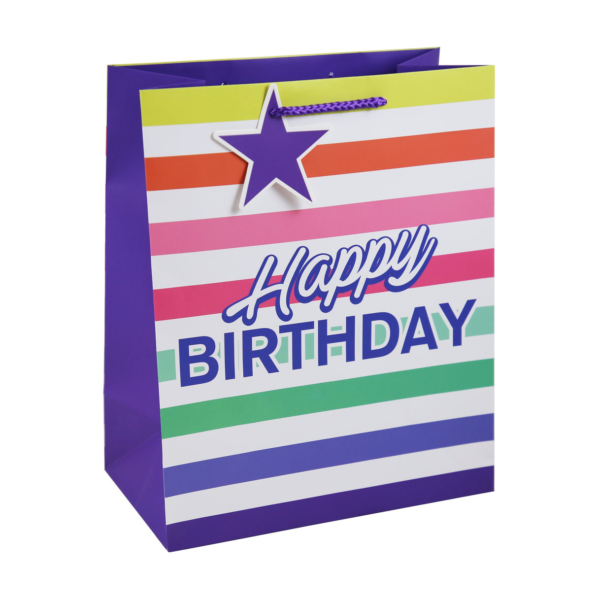GIFT BAG HAPPY BIRTHDAY LARGE (33373-2C)