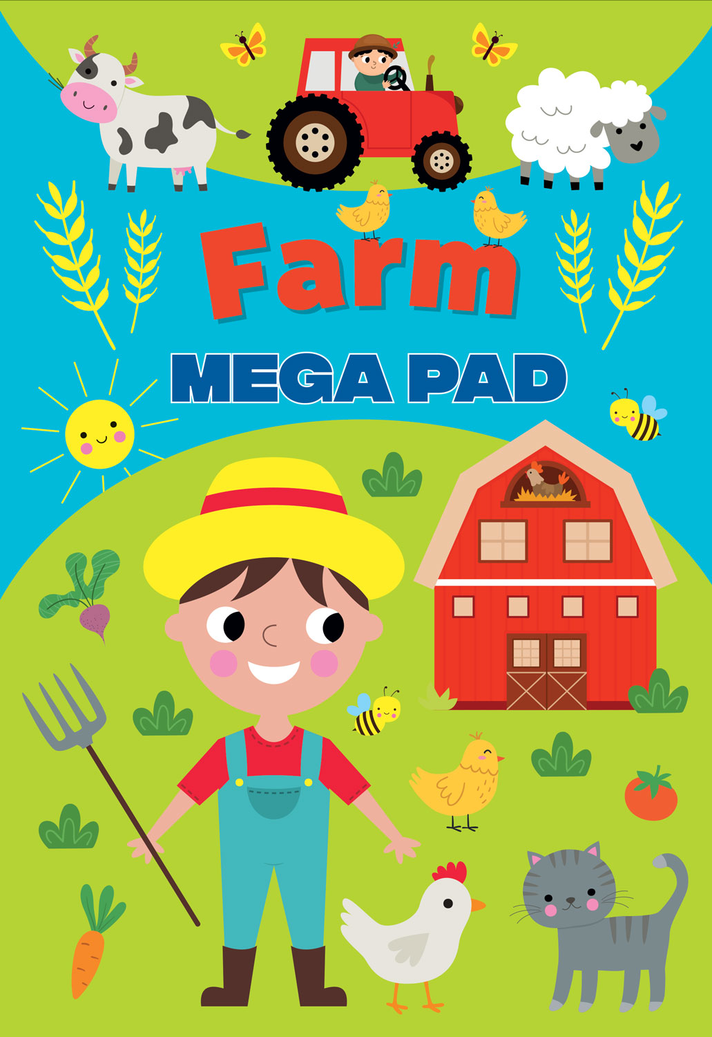 FARMYARD MEGA PAD COLOUR BK (3668/FASU)
