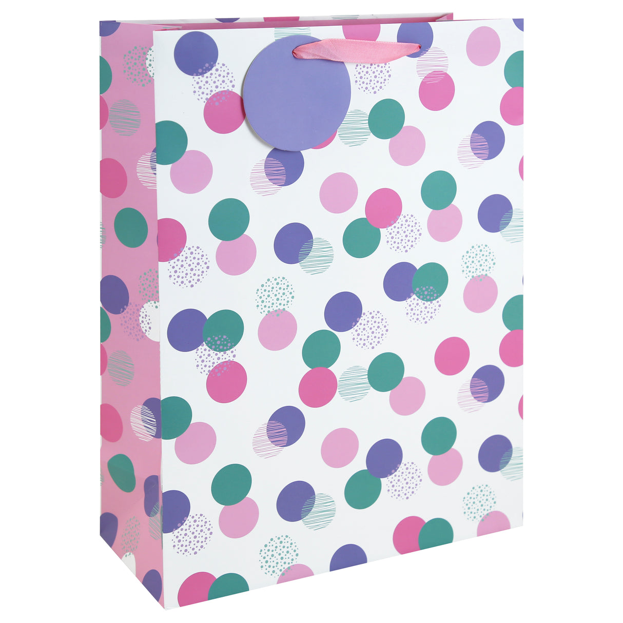 GIFT BAG FEMALE SPOTS XLARGE (36986-1WC)