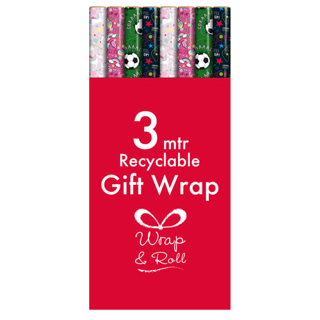 GIFTWRAP 3M KIDS ASTD CDU 49 (37088-GWC)