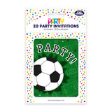 PARTY INVITES 20 FOOTBALL (37229-FPIC)