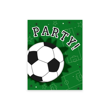 PARTY INVITES 20 FOOTBALL (37229-FPIC)