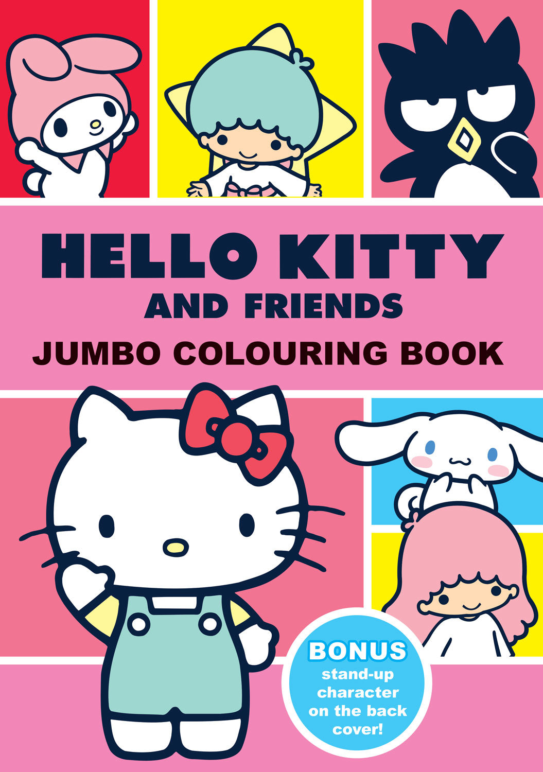 HELLO KITTY JUMBO COLOUR BOOK (3790HKJC)