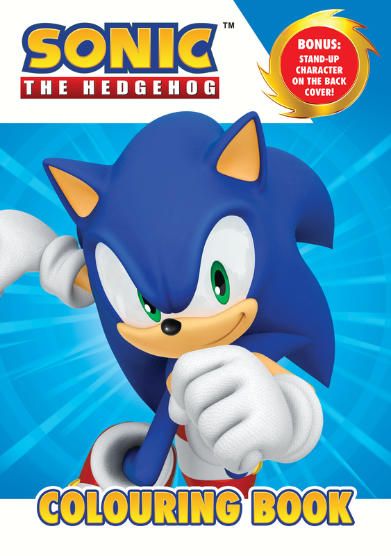 SONIC HEDGEHOG COLOUR BOOK (3932/SHCB)