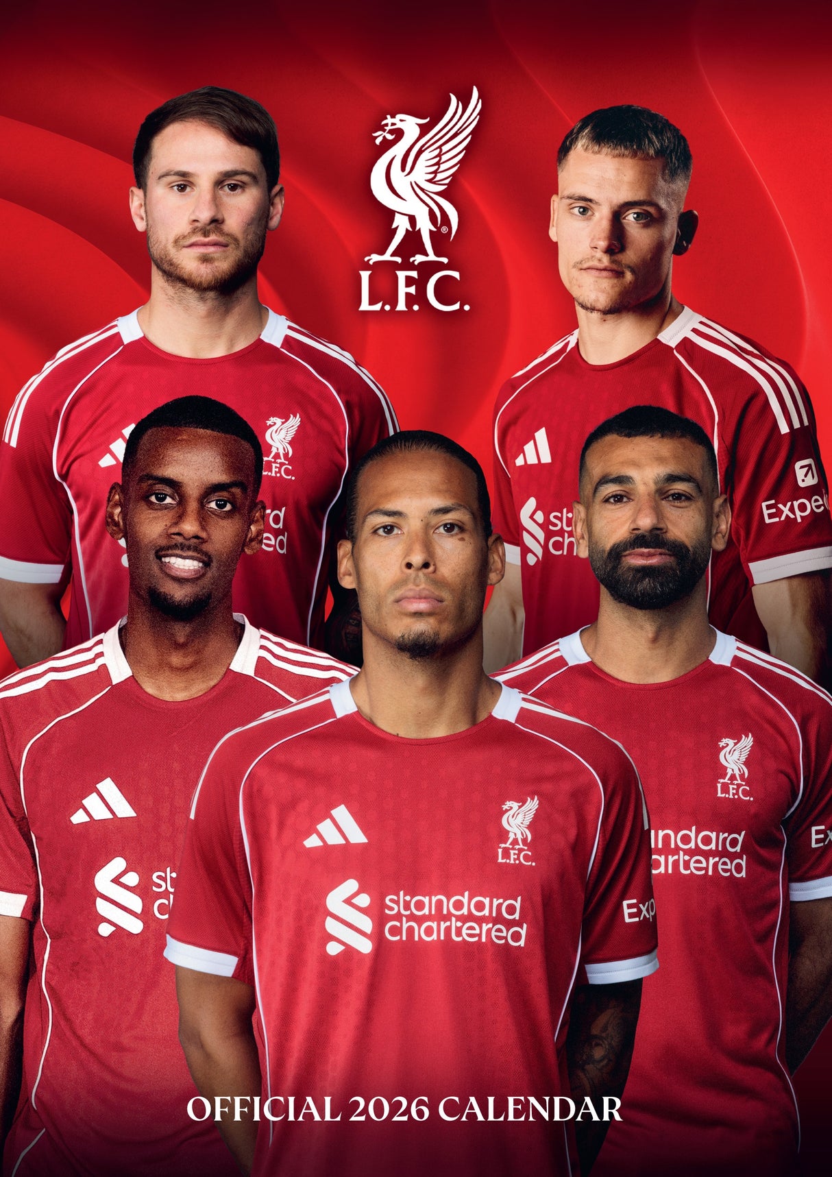 LIVERPOOL FC 2026 A3 CALENDAR (5498)