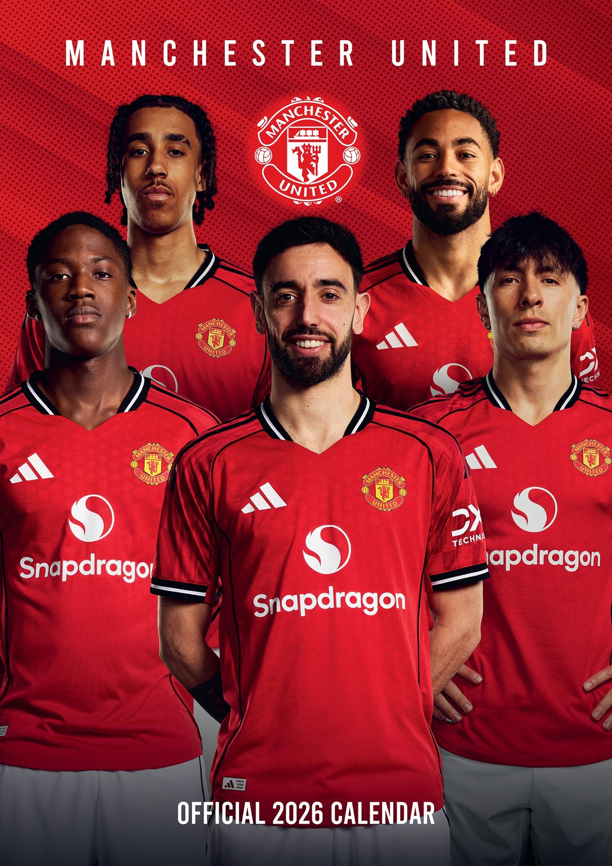 MANCHESTER UTD 2026 A3 CALENDAR (5528)