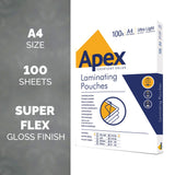 APEX 150M LAMINATING POUCH PK100 (20001)