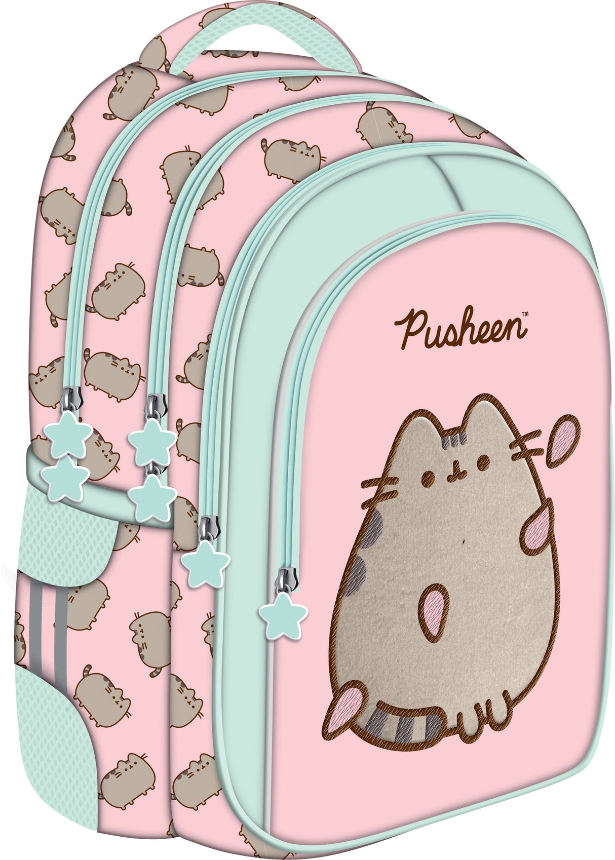 BACKPACK ST 16IN PUSHEEN PINK (BP58)