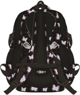 BACKPACK ST 17IN PASTEL BUTTERFLY (BP01)