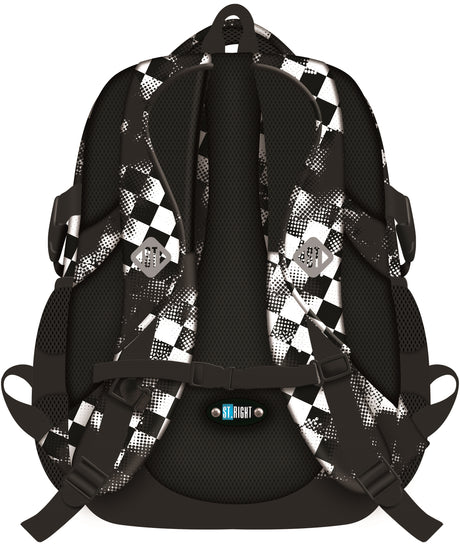 BACKPACK ST 17IN RACE CHECK (BP04)