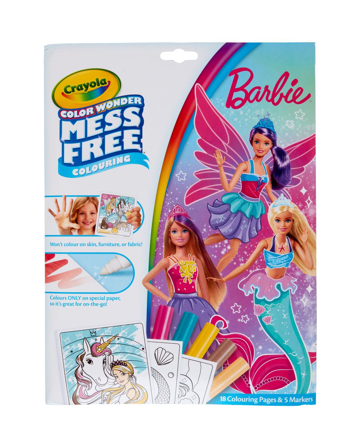 CRAYOLA COLOUR WONDER BARBIE (929730)