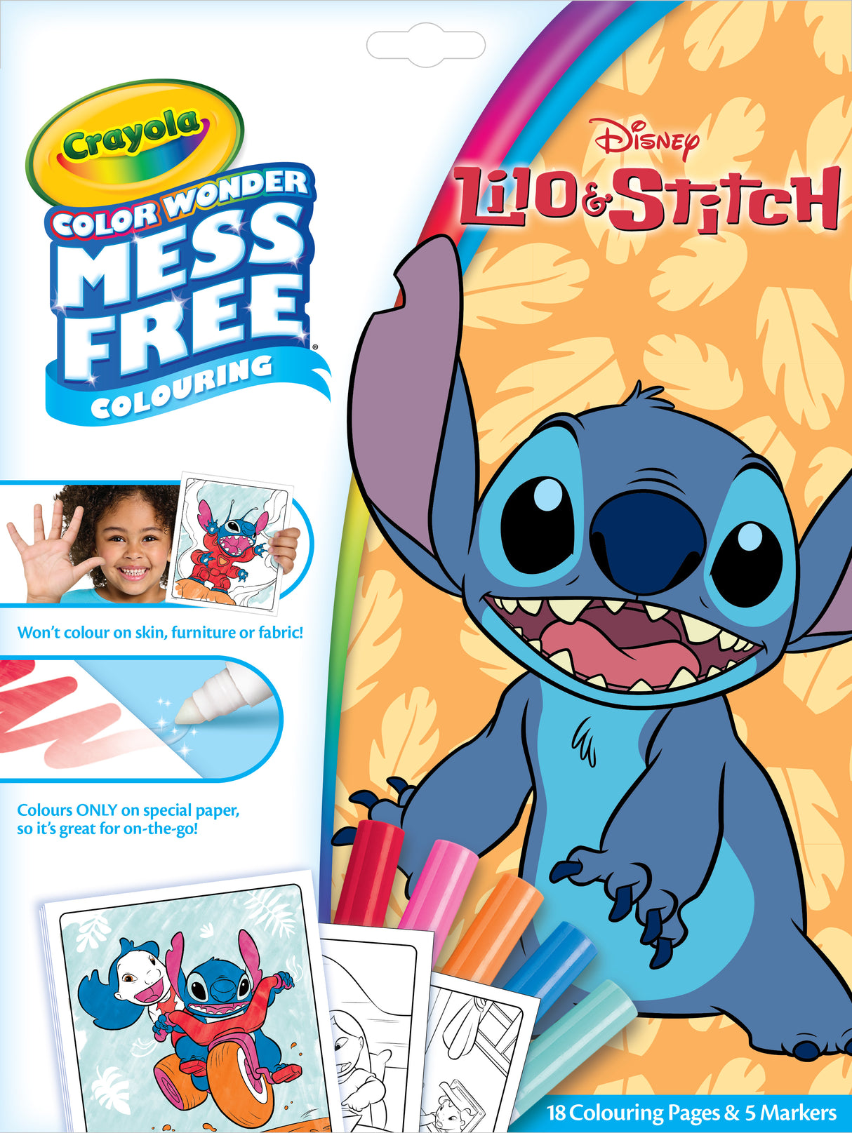 CRAYOLA COLOUR WONDER LI & STIT (933806)