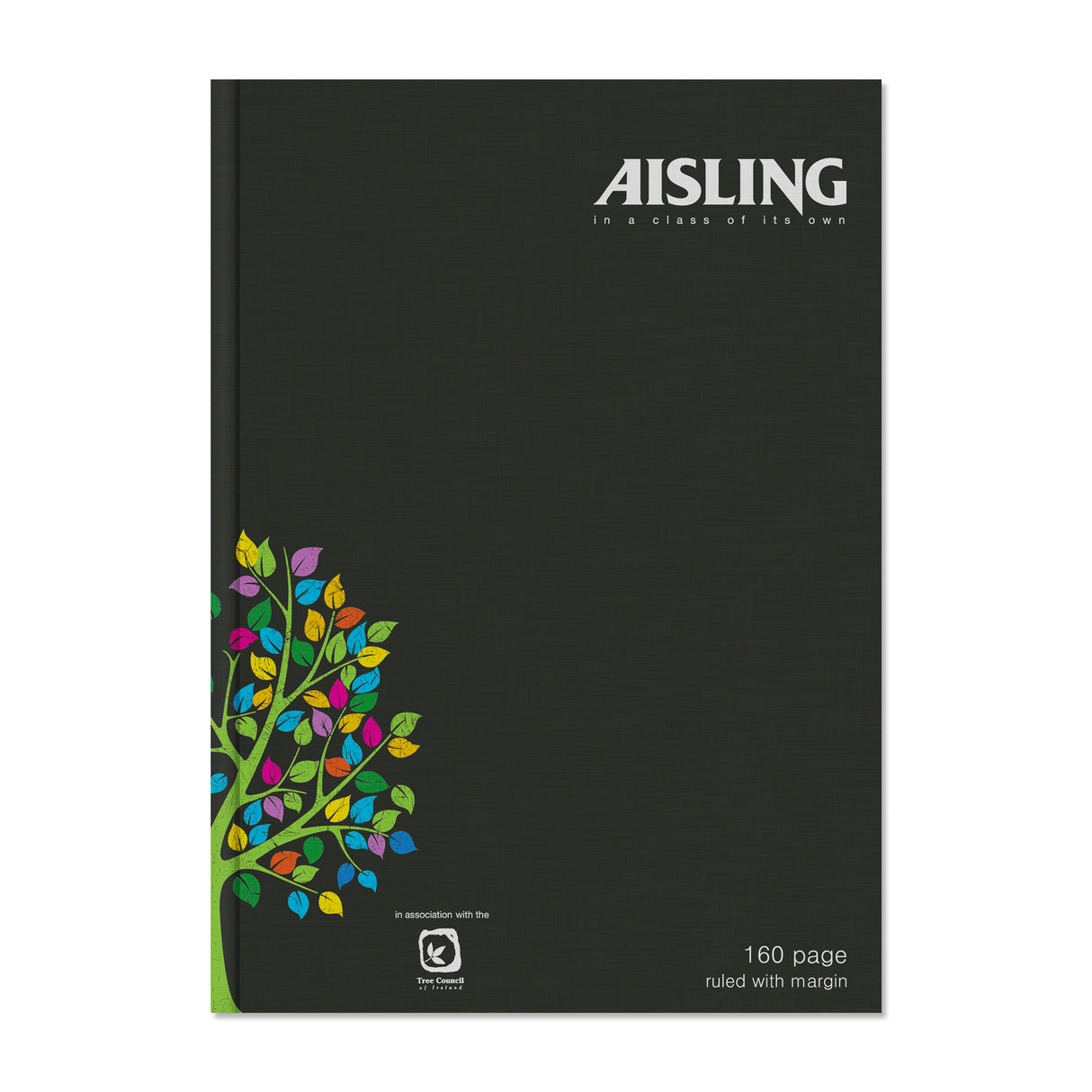 AISLING HARDBACK A4 BLACK(ACBA4BKT)