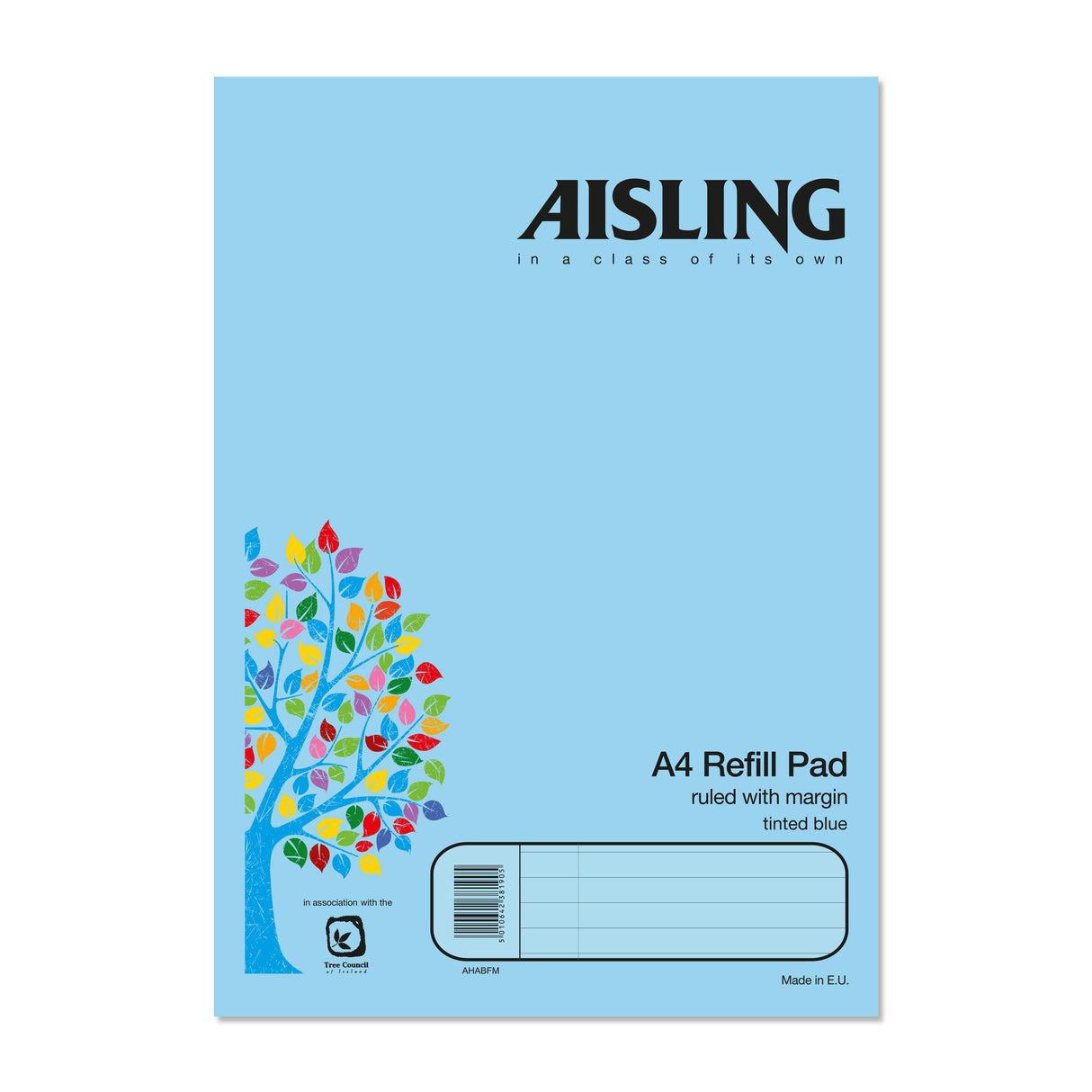 AISLING REFILL PAD A4 BU 100PG (AHABFM)