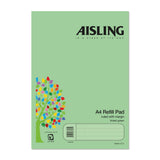 AISLING REFILL PAD A4 GN 100PG (AHAGFM)