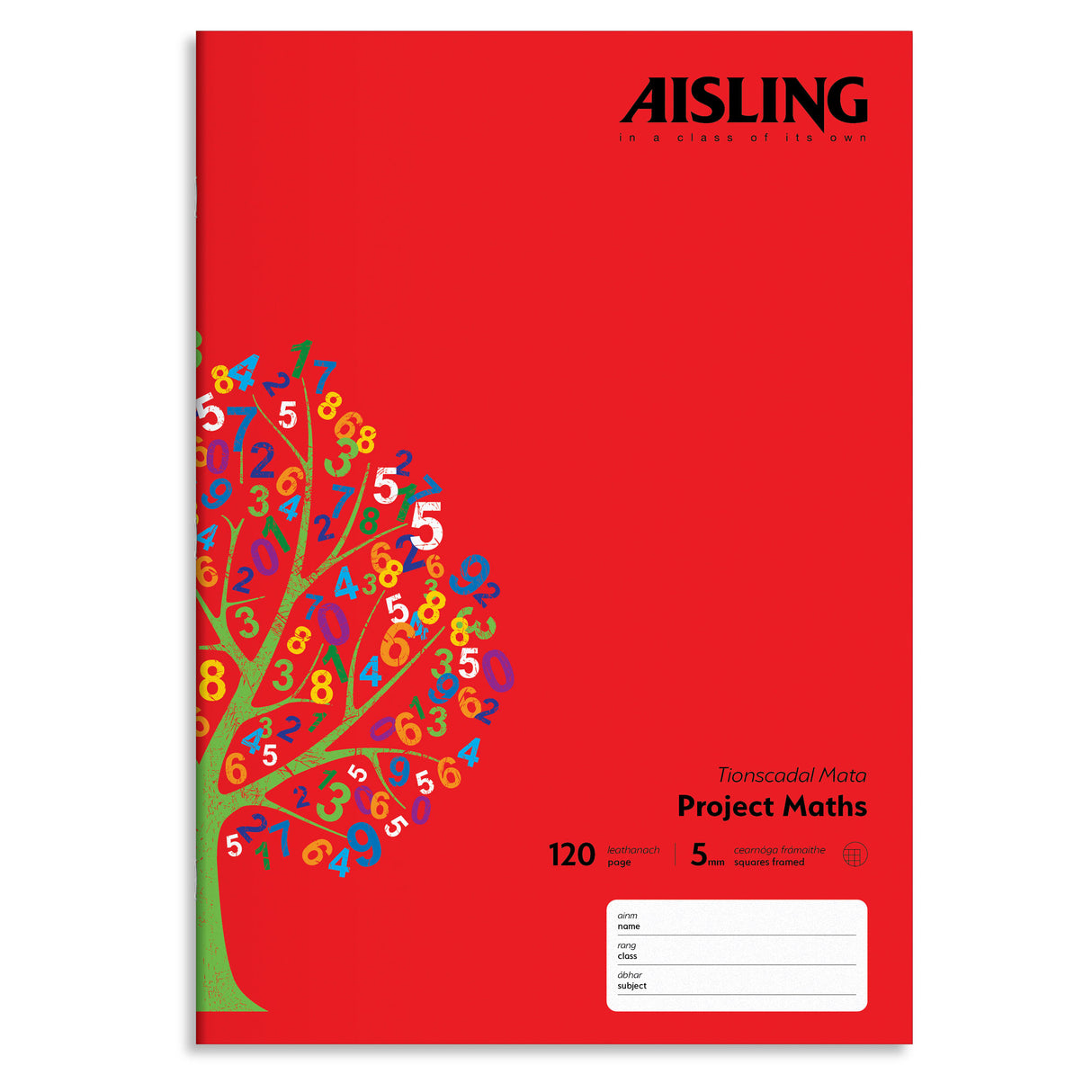 AISLING PROJECT MATHS 5MM 120PG (APM4)