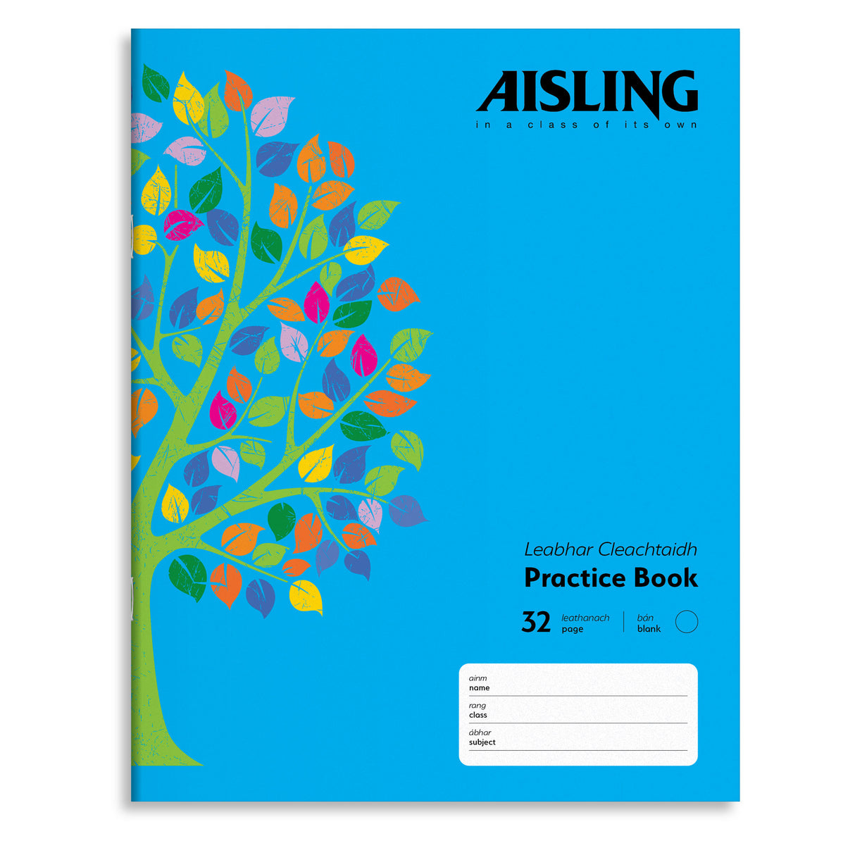 AISLING JUNIOR PLAIN JOTTER 32PG (ASJ04)