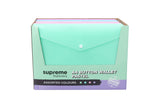 A4 BUTTON WALLET PASTEL CD (BW-6188-CDU)