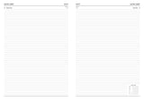 DIARY 2027 A4 PAGE A DAY BLK (27-TA41BK)