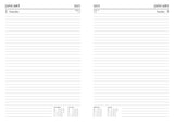 DIARY 2027 A5 PAGE A DAY ASTD (27-TA51)