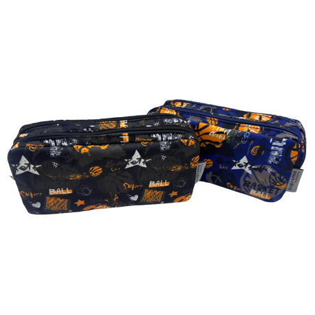 DOUBLE PENCIL CASE BASKETBALL (PC-1854)