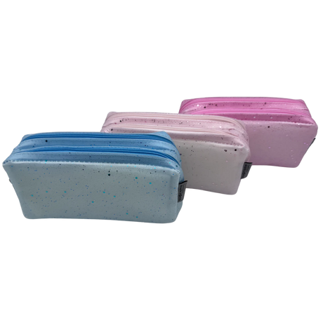 DOUBLE PENCIL CASE SPECKLED (PC-1731)
