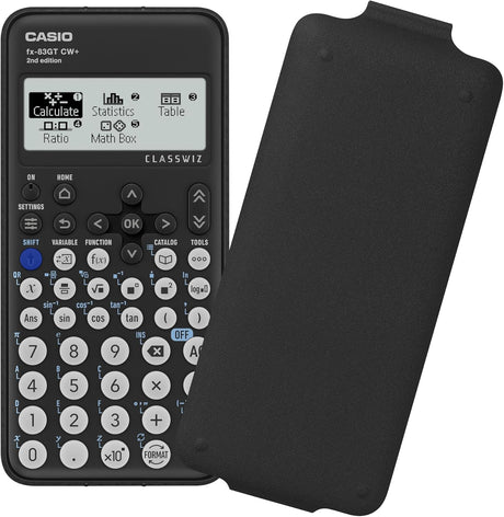CASIO CALCULATOR BLK (FX 83GTCW+)