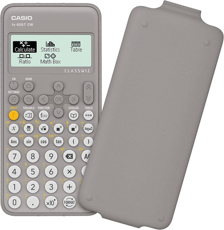 CASIO CALCULATOR GREY (FX 83GTCW+)