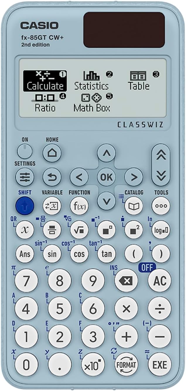 CASIO CALCULATOR BLU (FX 85GTCW+)