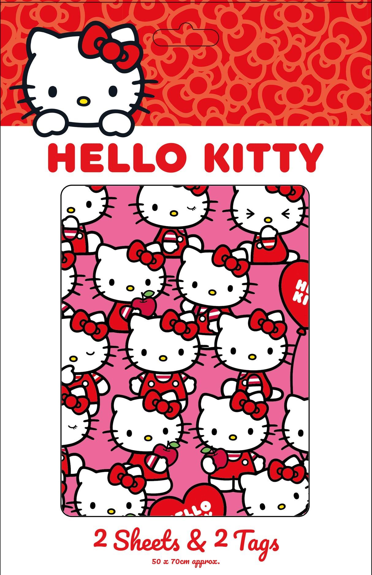 HELLO KITTY 2 SHEET 2 TAGS (HTW001)