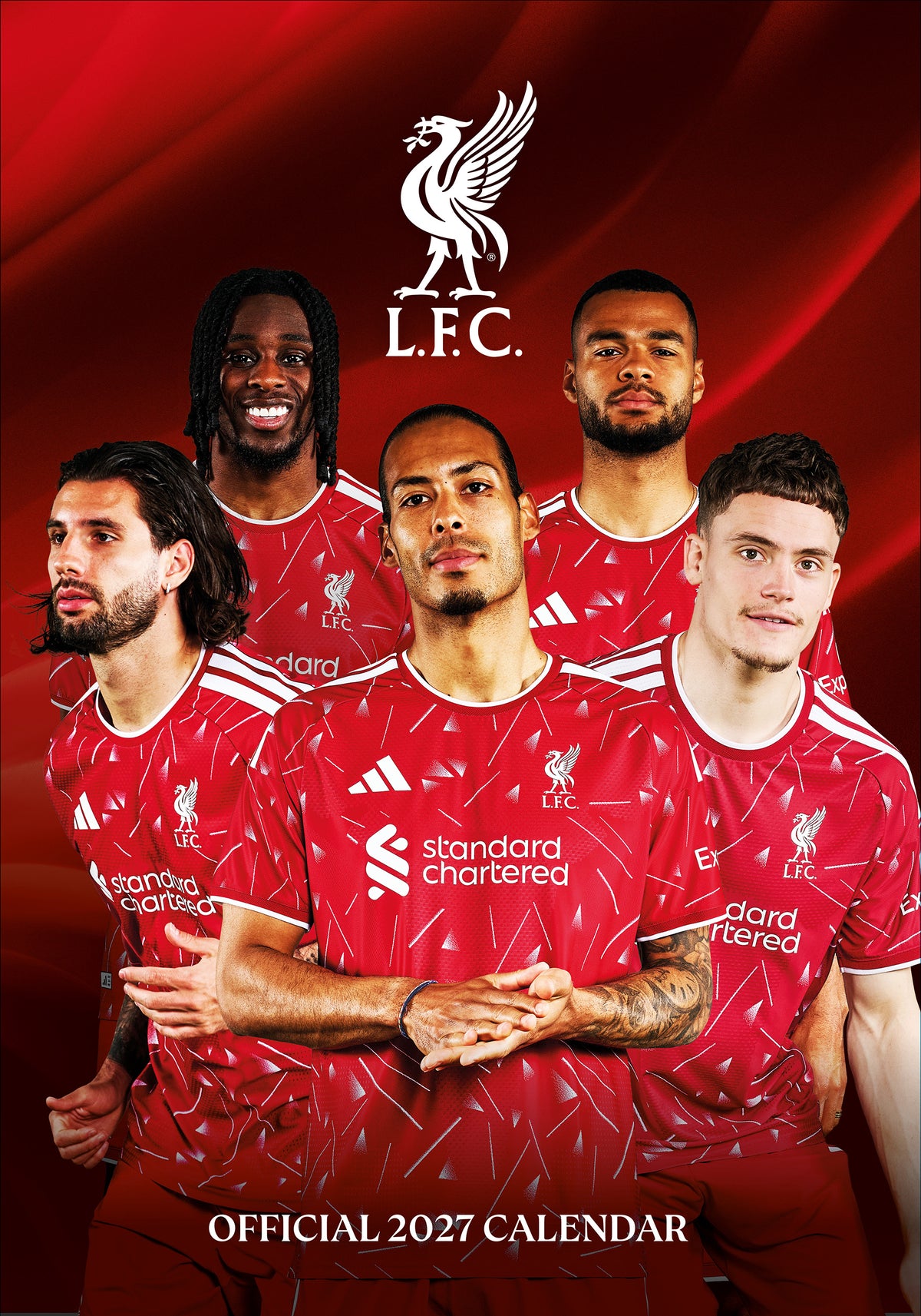 LIVERPOOL FC 2027 A3 CALENDAR (1753)