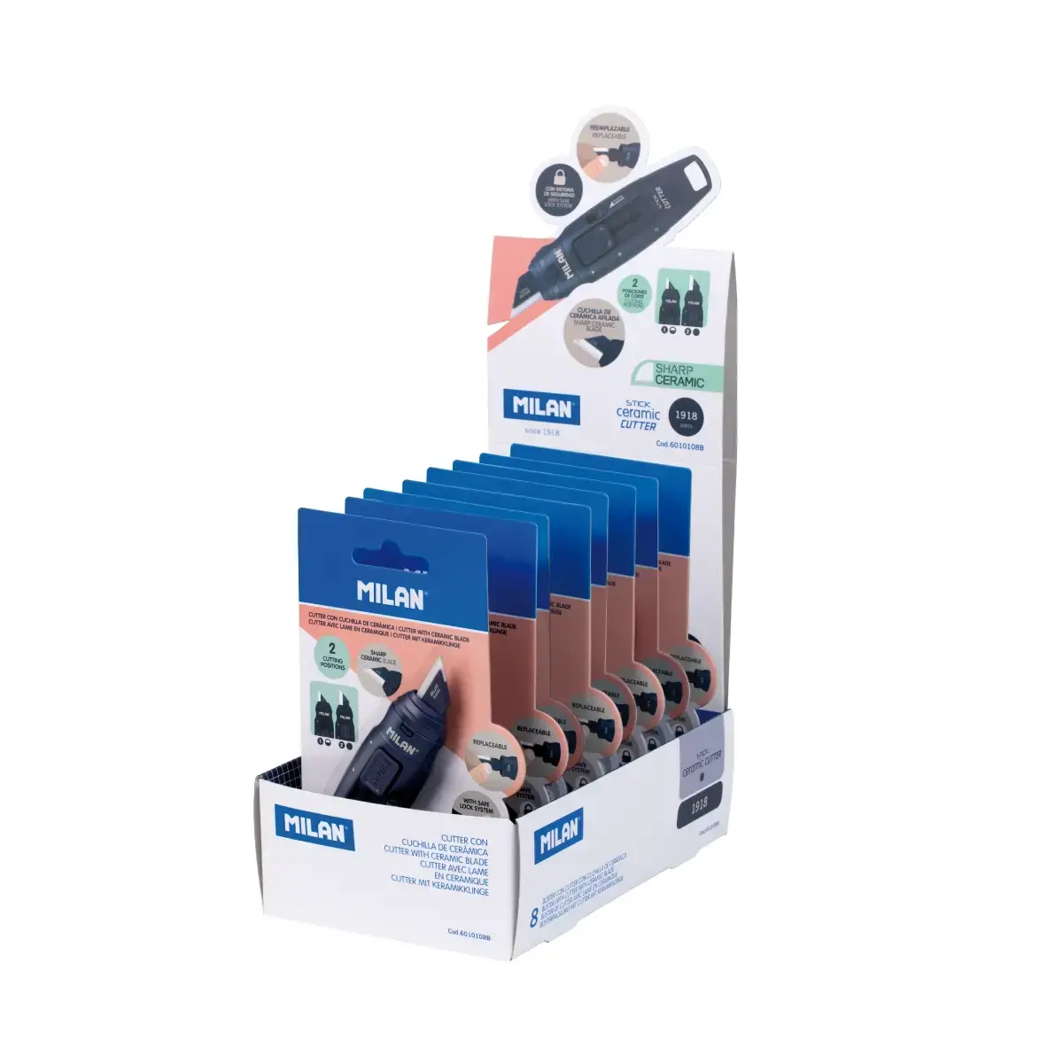 MILAN CERAMIC BLADE CUTTER (6010108B)