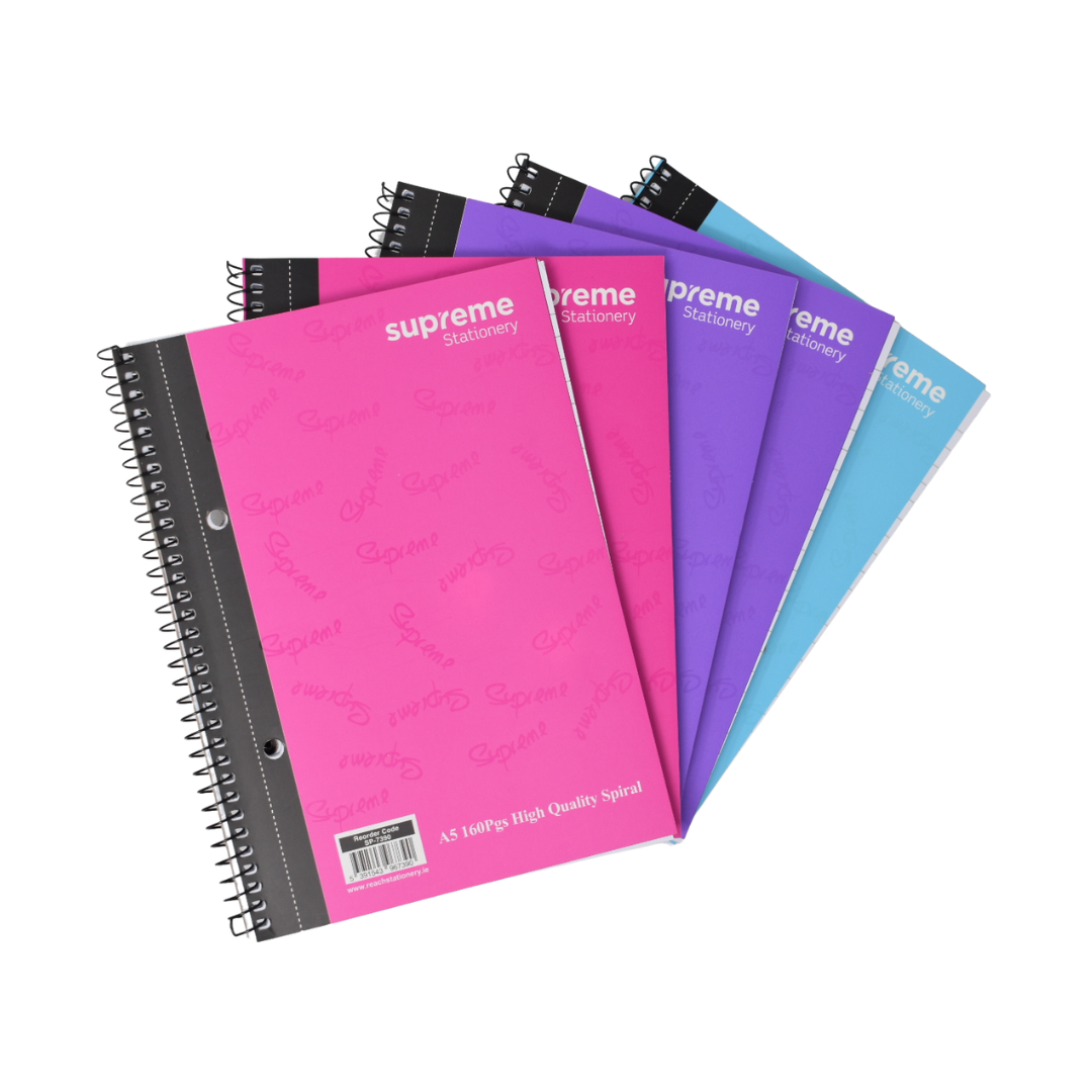 SPIRAL NOTEBOOK A5 160PG G (SP-7390)