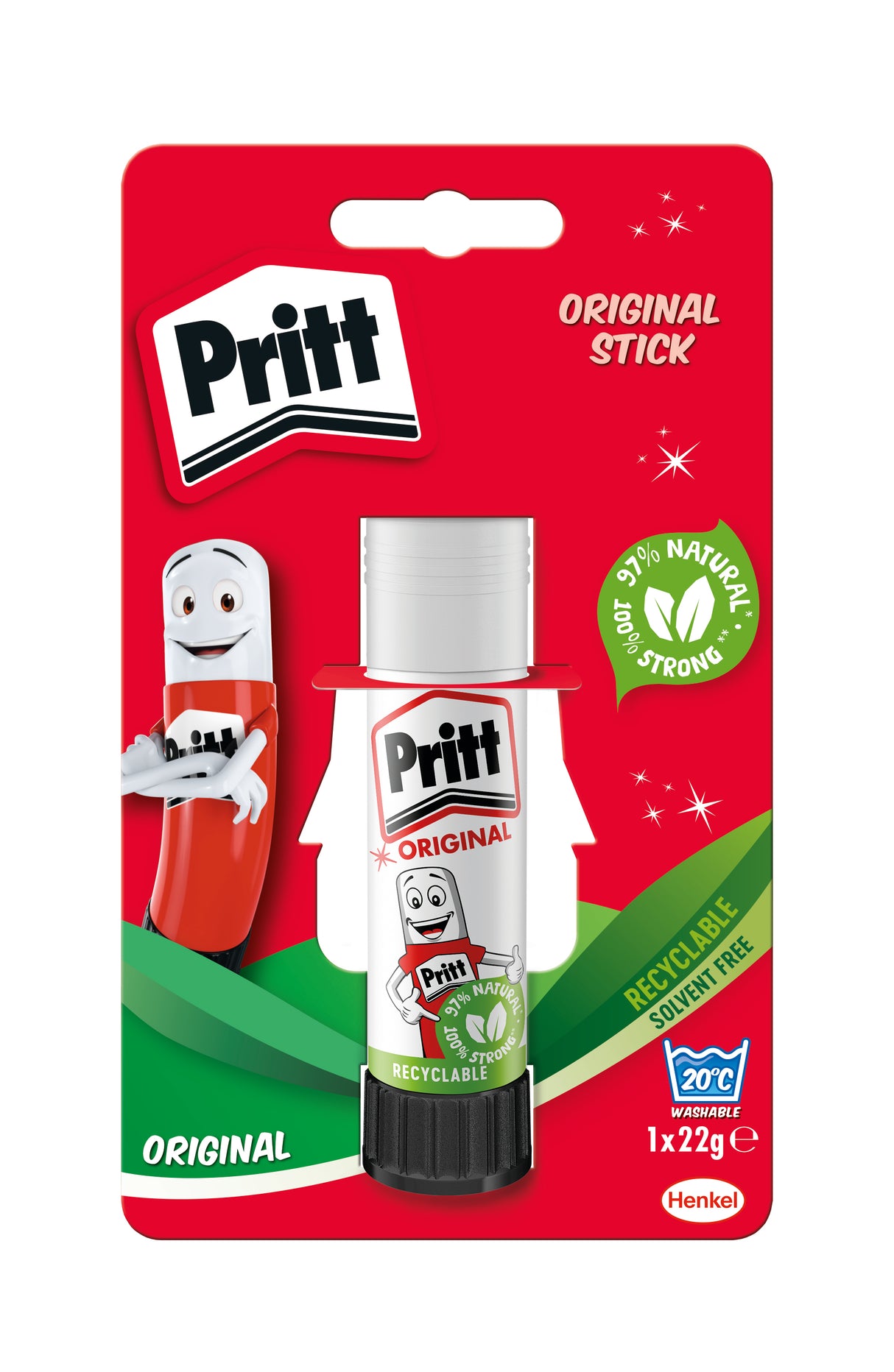 PRITT STICK 22G CARDED (1456074)