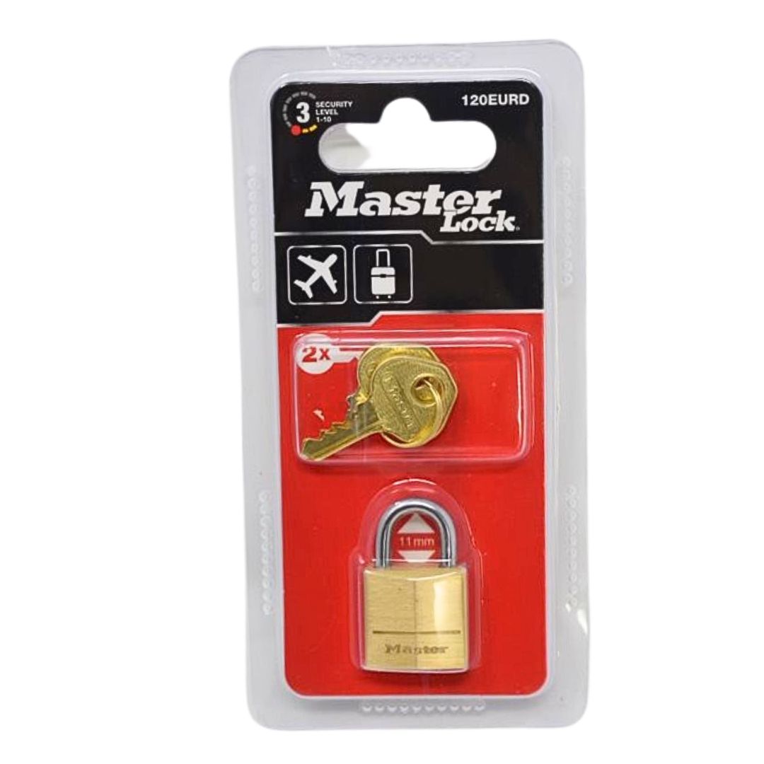 MASTERLOCK 20MM BRASS PADLOCK