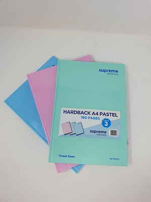 HARDBACK A4 160PG PASTEL 3 (HB-9947-3)