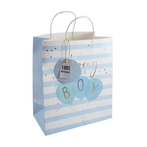 GIFT BAG FSC BABY BOY LARGE (31205-2C)