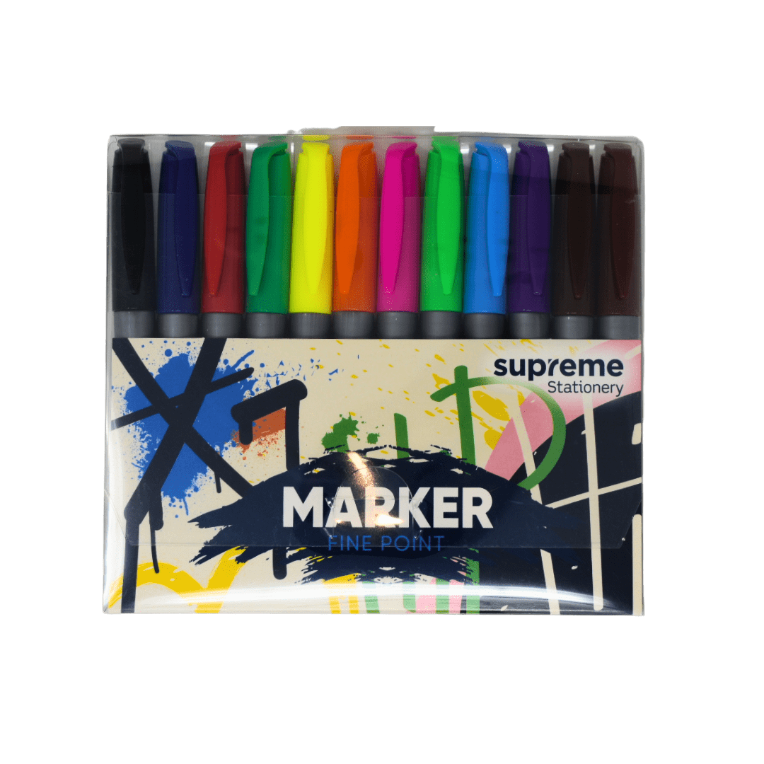 PERMANEMENT ART MARKERS 12PC (PM-8359)