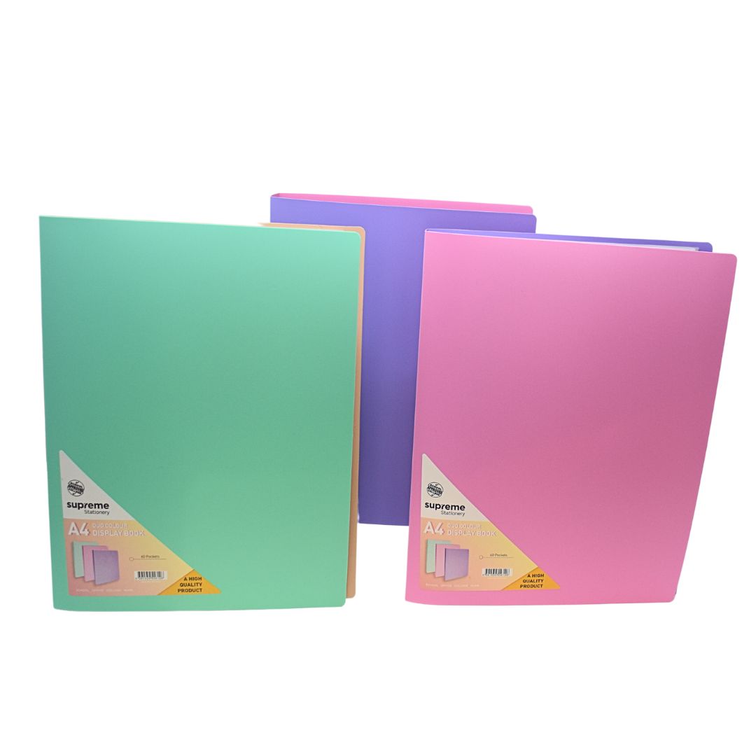 DISPLAY BOOK 20 POCKET PASTEL (DB-6065)