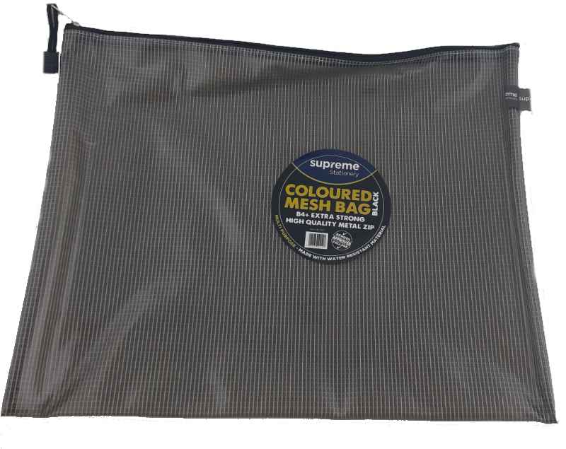 MESH BAG B4+ BLACK 50MIC (MB-9107)