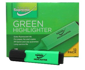 HIGHLIGHTER GREEN 12PK (GH-0261)