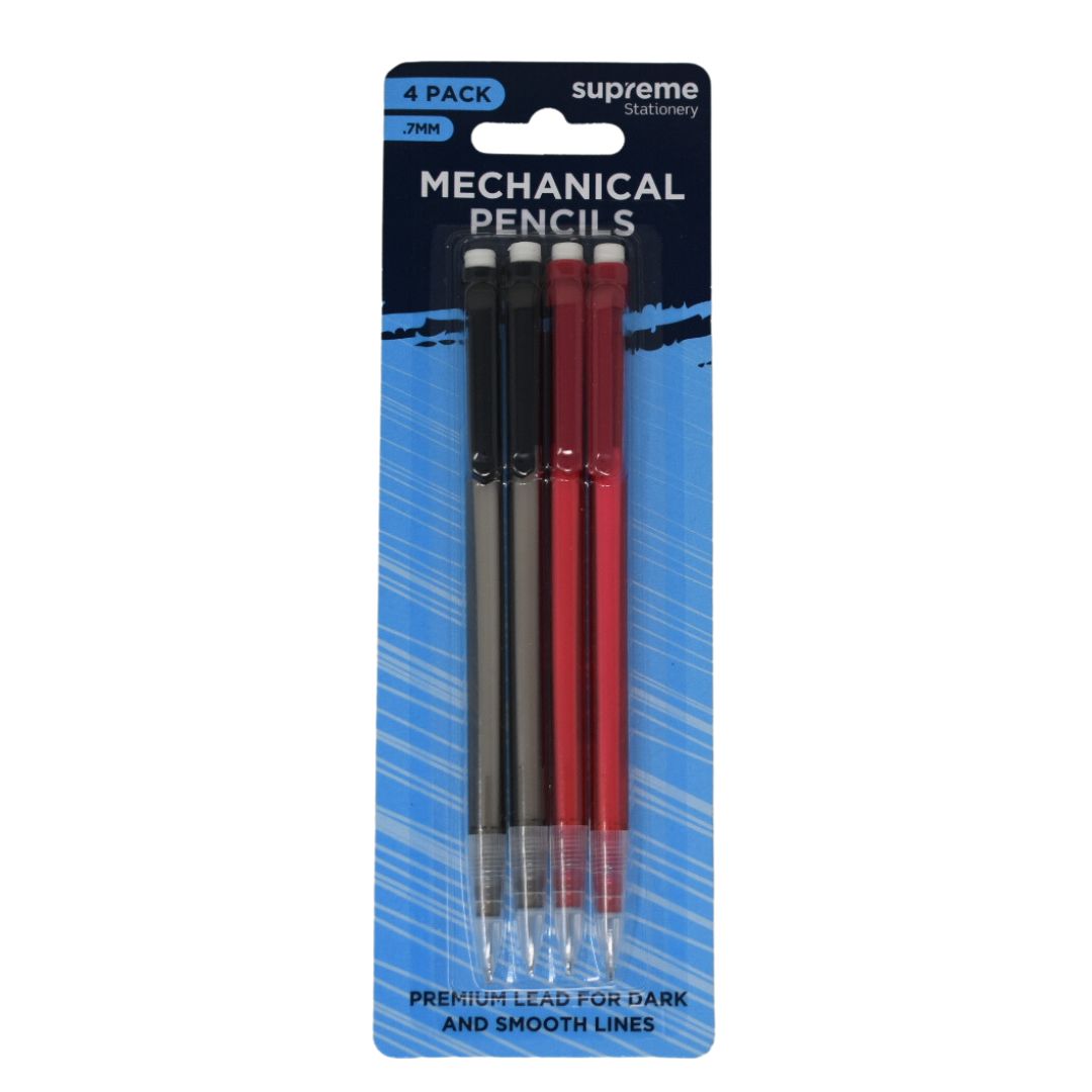 MECHANICAL PENCIL 4PC CARD (MP-1626)