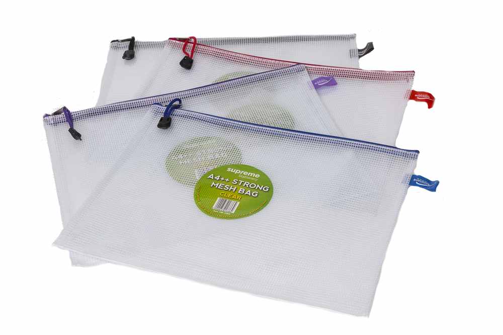 MESH BAG A4+ CLEAR 50MIC (MZ-3107)