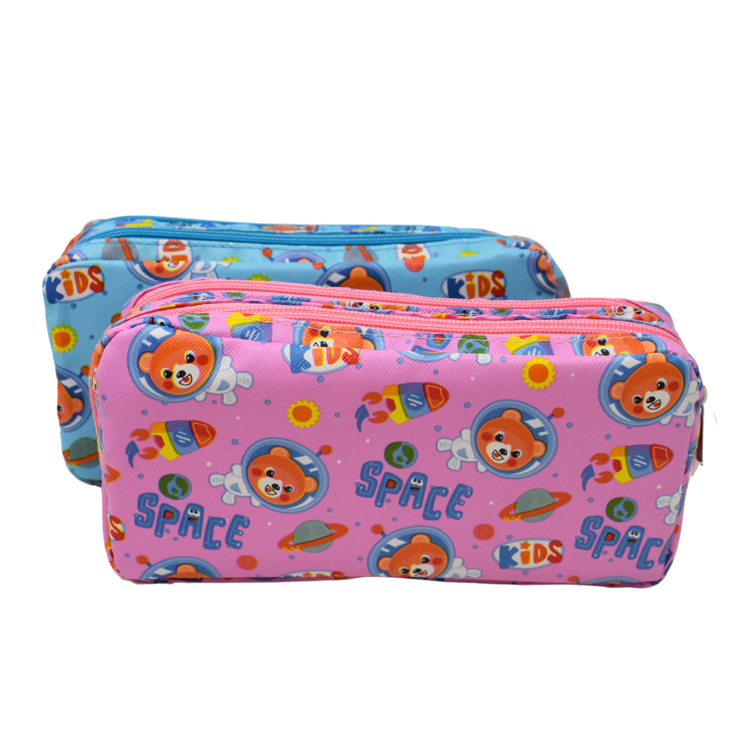 DOUBLE PENCIL CASE JNR SPACE (PC-7574)