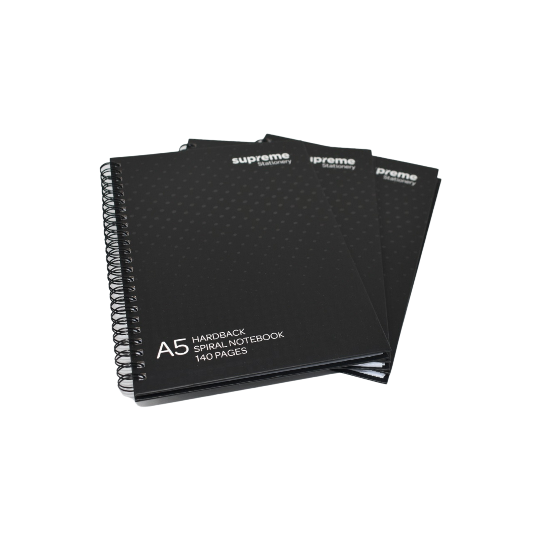 HARDBACK A5 SPIRAL PAD (HS-8205)